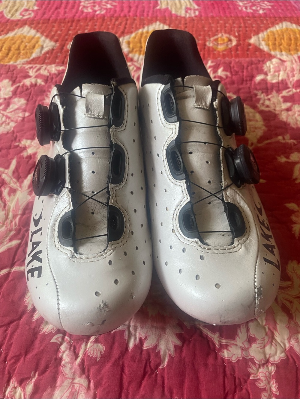 Lake White Road Cycling Shoes with Dual BOA Dials